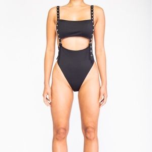 Buckle Strap Bodysuit